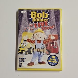 Bob the Builder - The Live Show (DVD, 2004) Rare OOP Video